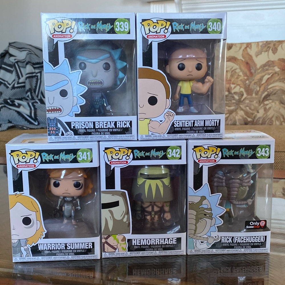 Rick & Morty Funko Pop Bundle